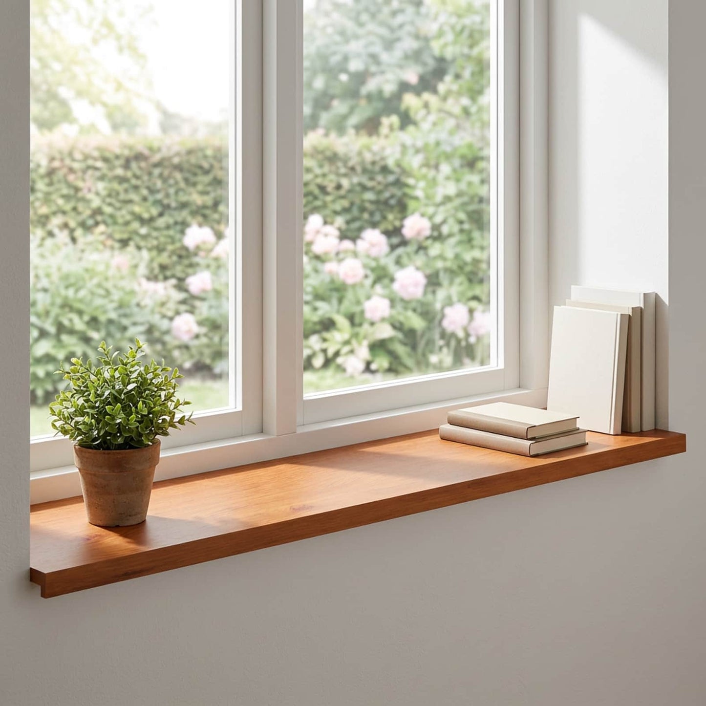 Window Sills 2 pcs Brown 140 x 40 x 2 cm Solid Oak Wood