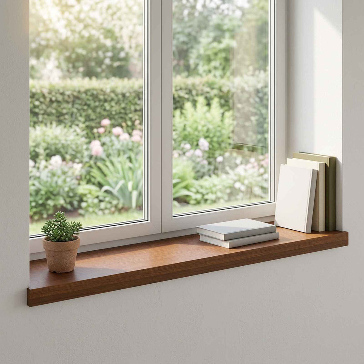 Window Sills 2 pcs Dark Brown 70 x 30 x 2 cm Solid Oak Wood