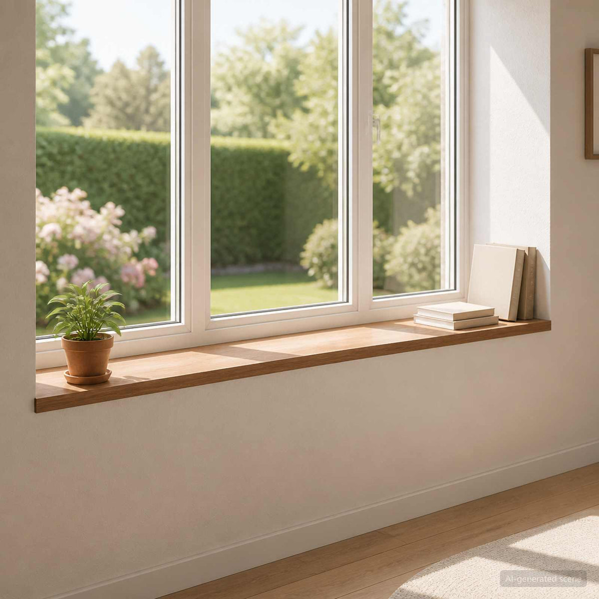 Window Sills 2 pcs Dark Brown 120 x 25 x 2 cm Solid Oak Wood