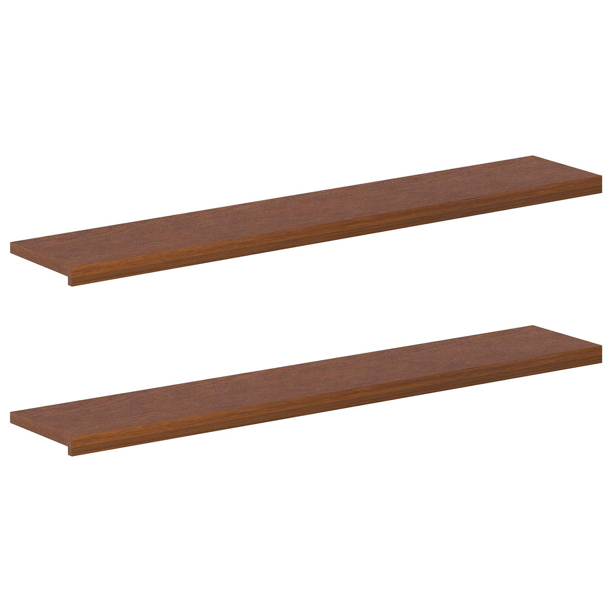 Window Sills 2 pcs Dark Brown 160 x 30 x 2 cm Solid Oak Wood