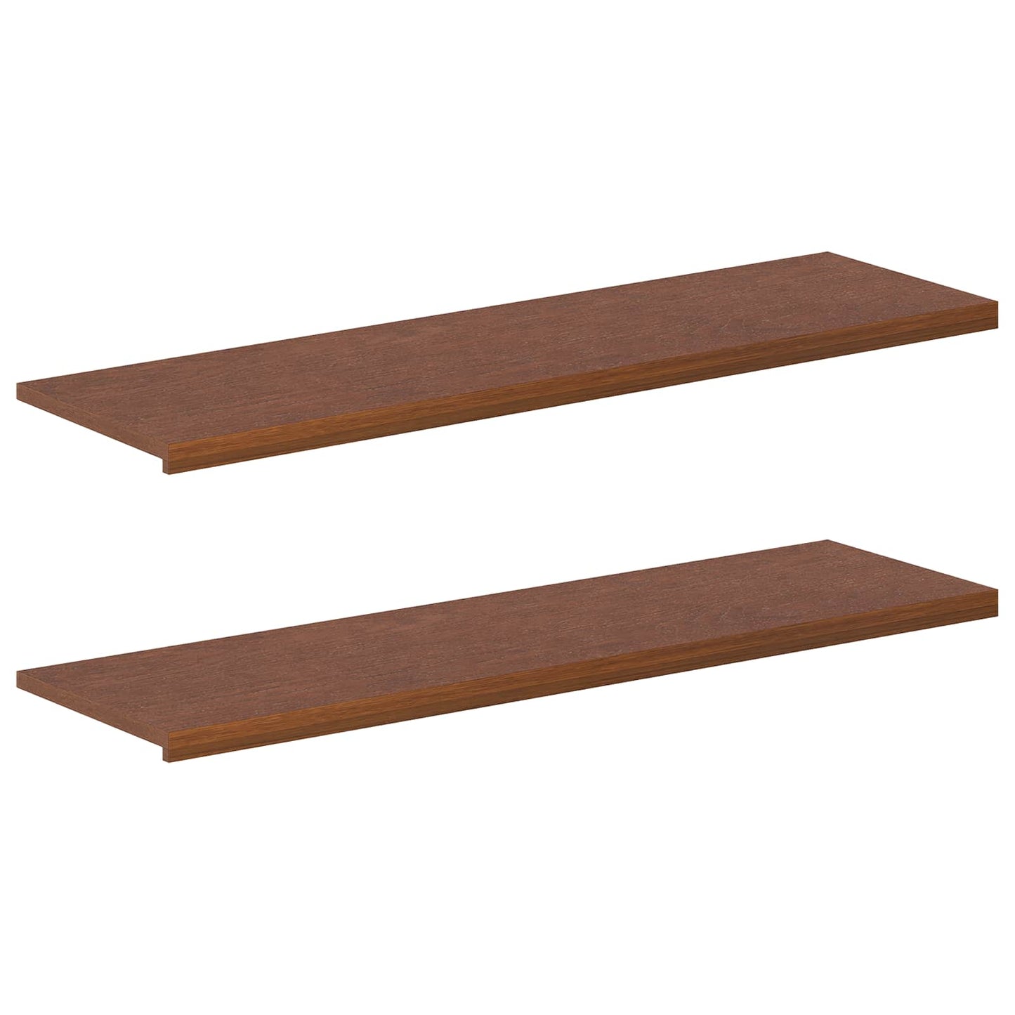 Window Sills 2 pcs Dark Brown 140 x 40 x 2 cm Solid Oak Wood