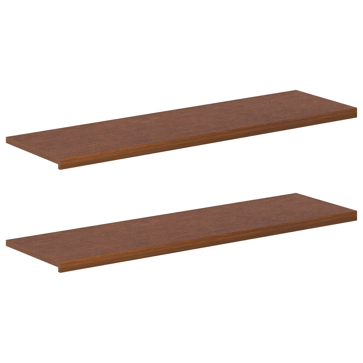 Window Sills 2 pcs Dark Brown 160 x 40 x 2 cm Solid Oak Wood
