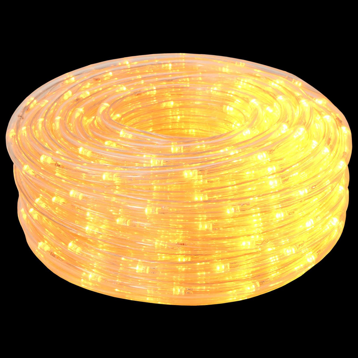 Christmas LED Rope Light 2400 LEDs Yellow 100 m