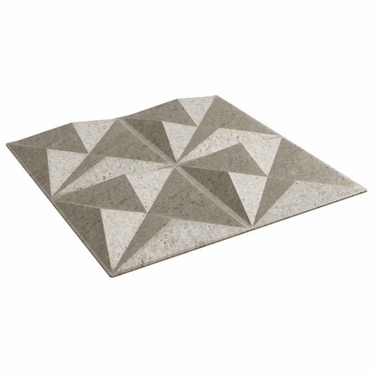 Wall Panels 48 pcs 50 x 50 cm Origami beton XPS Foam