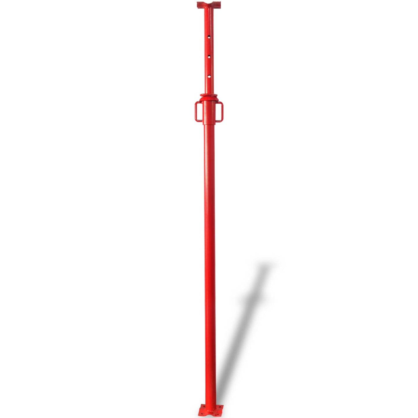 Acrow Prop Red 280 x 12 x 12 cm Steel with a Painted Finish