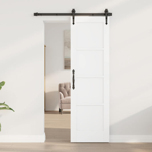 Interior Door White 61 x 198.5 cm Plywood