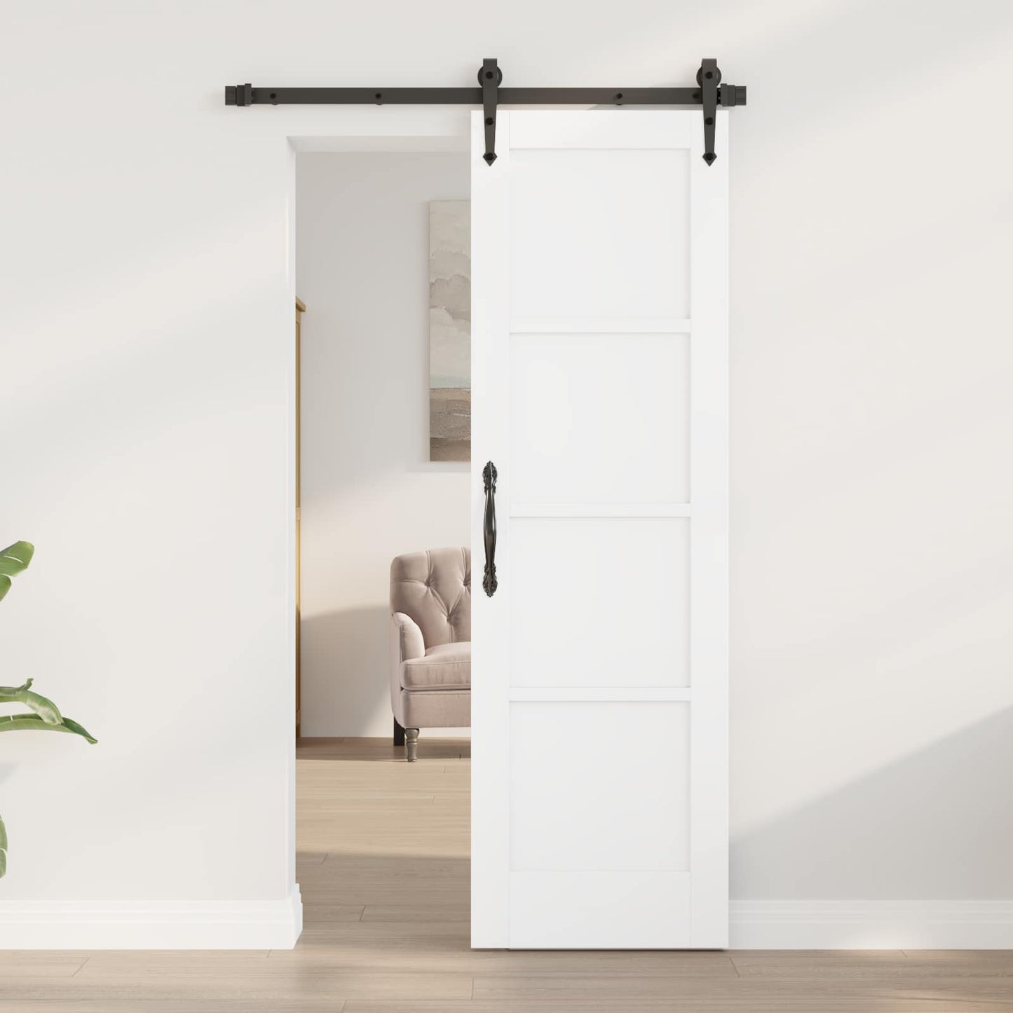 Interior Door 61 x 198.5 cm Plywood White