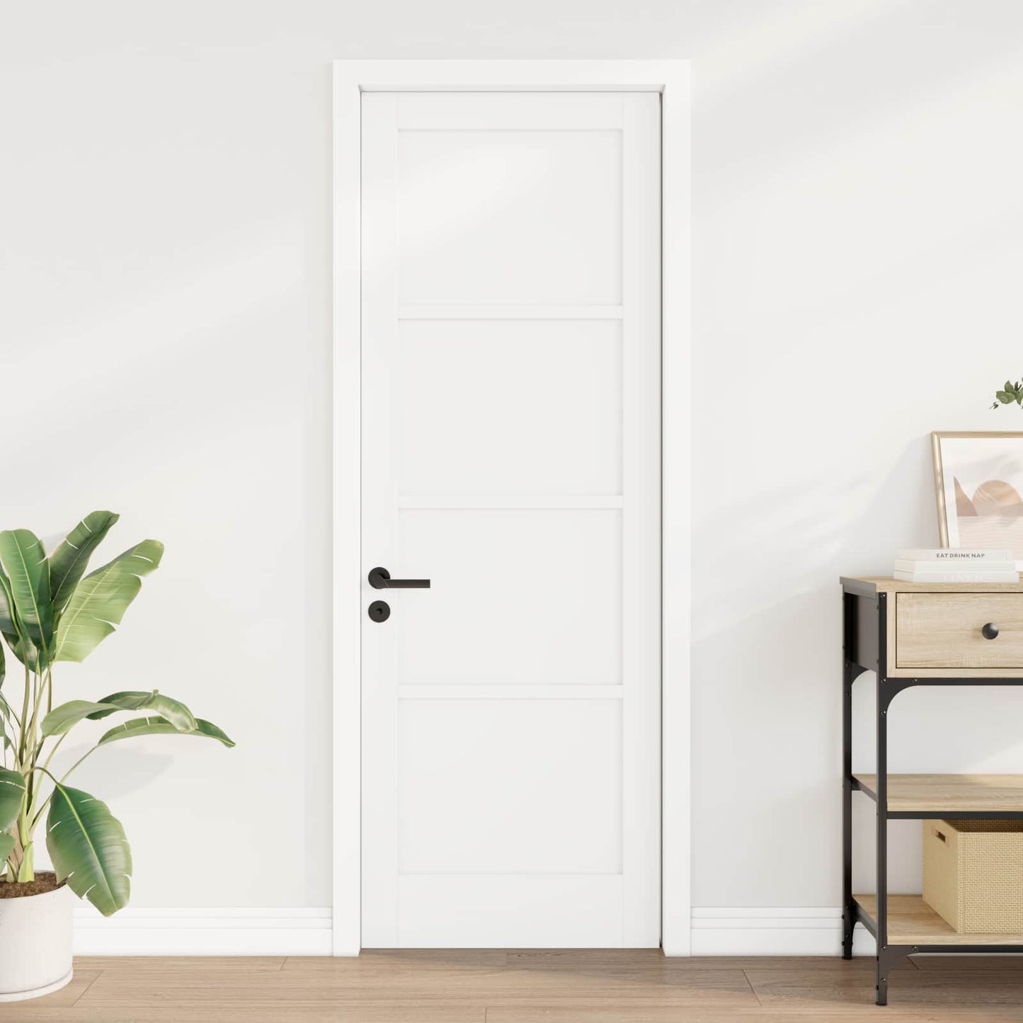 Interior Door White 73.5 x 211 cm Plywood