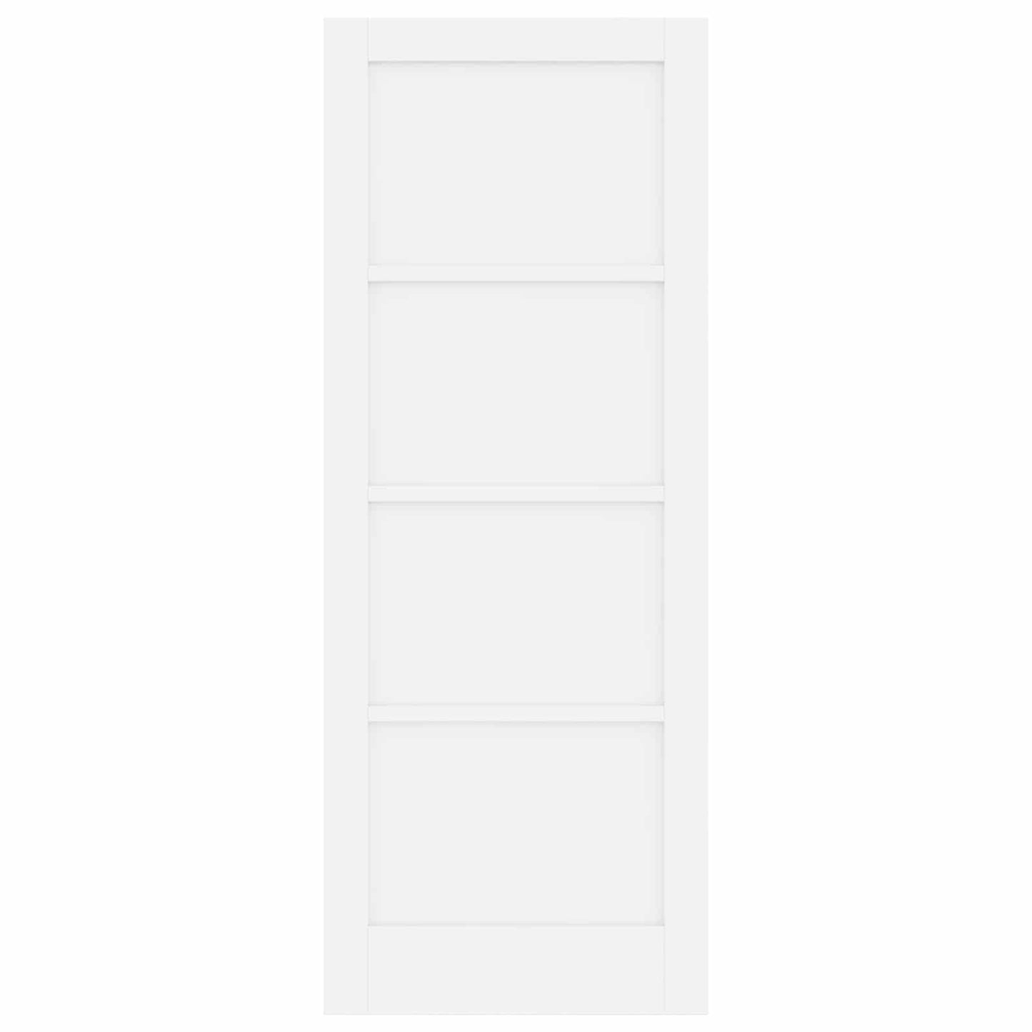 Interior Door 78 x 202 cm Plywood White