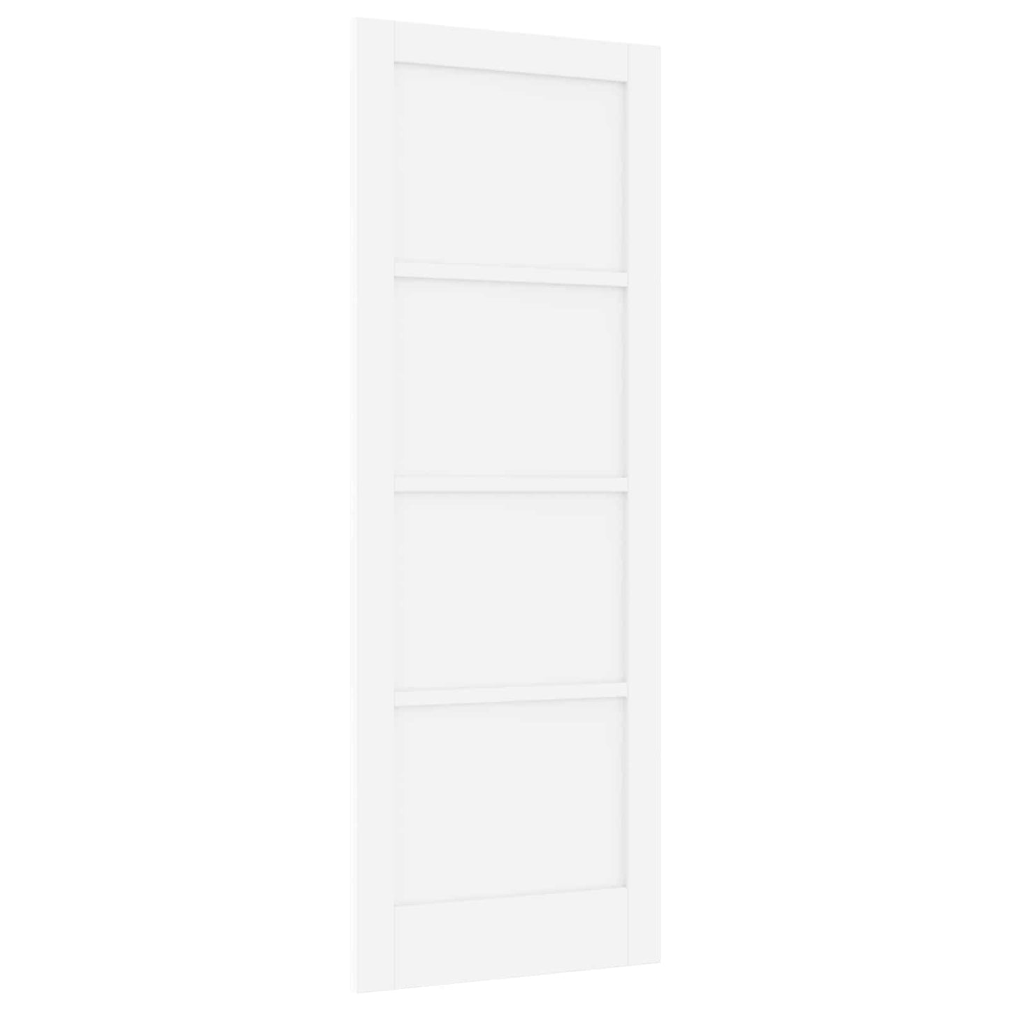 Interior Door 78 x 211 cm Plywood White