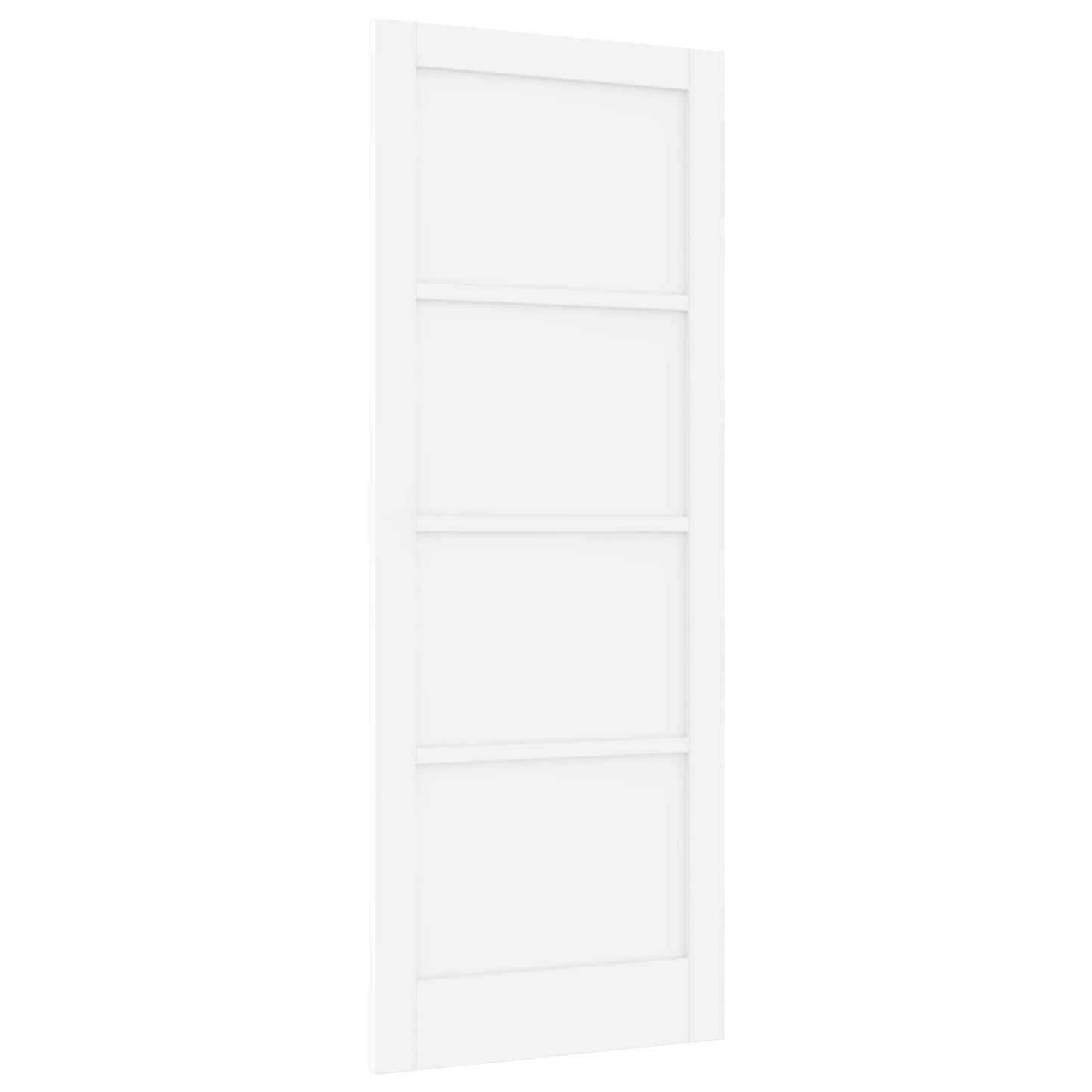 Interior Door 83 x 211 cm Plywood White