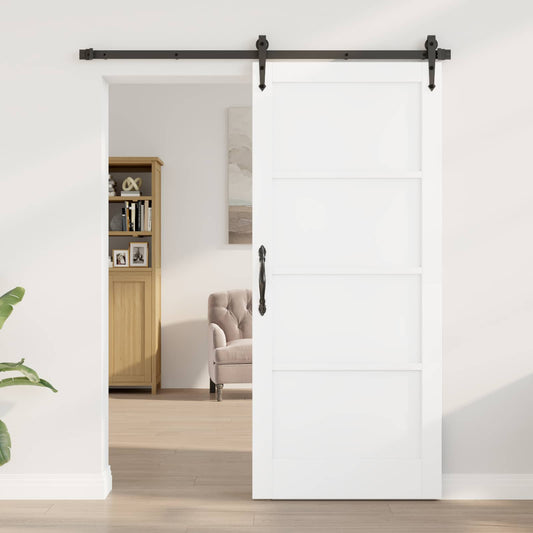 Interior Door White 86 x 198.5 cm Plywood