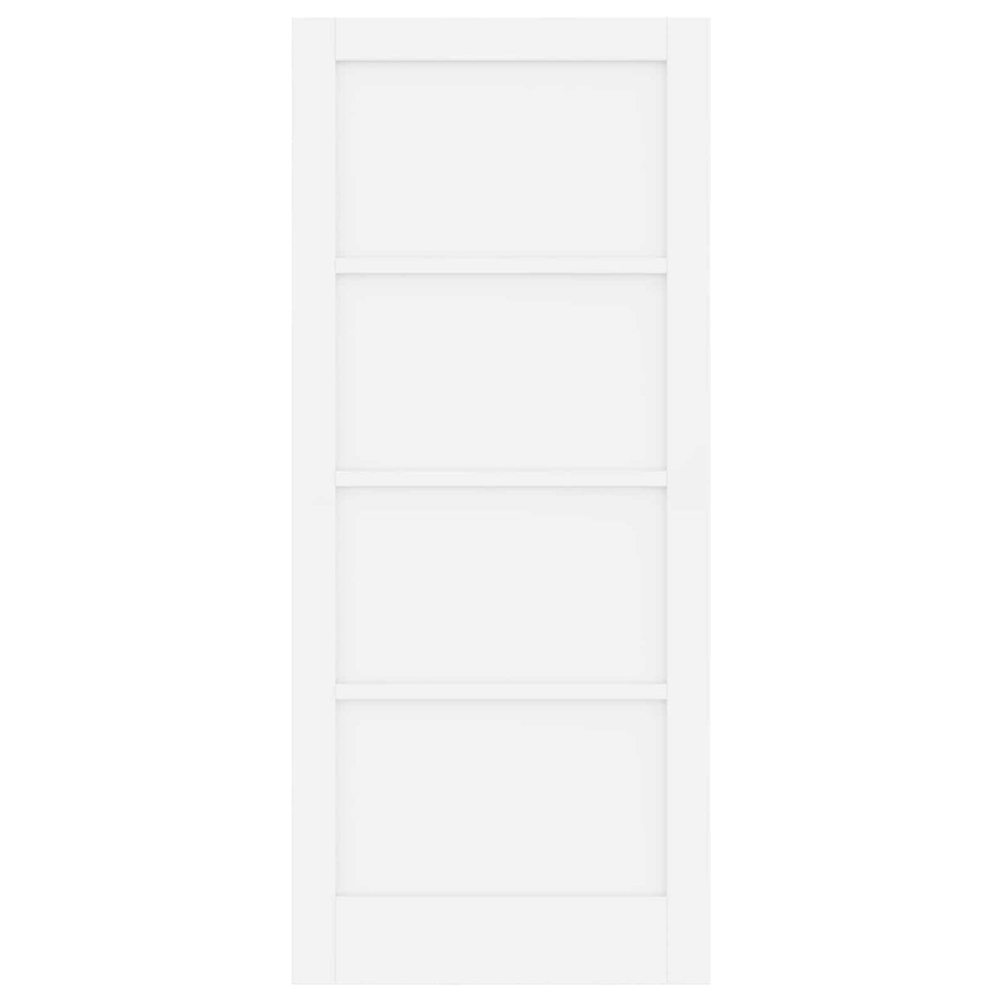Interior Door 86 x 198.5 cm Plywood White