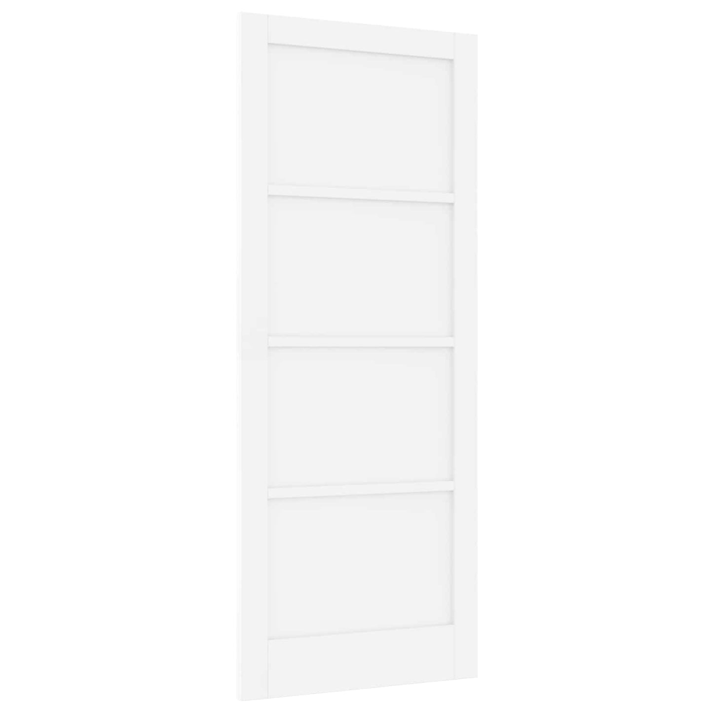 Interior Door White 86 x 211 cm Plywood