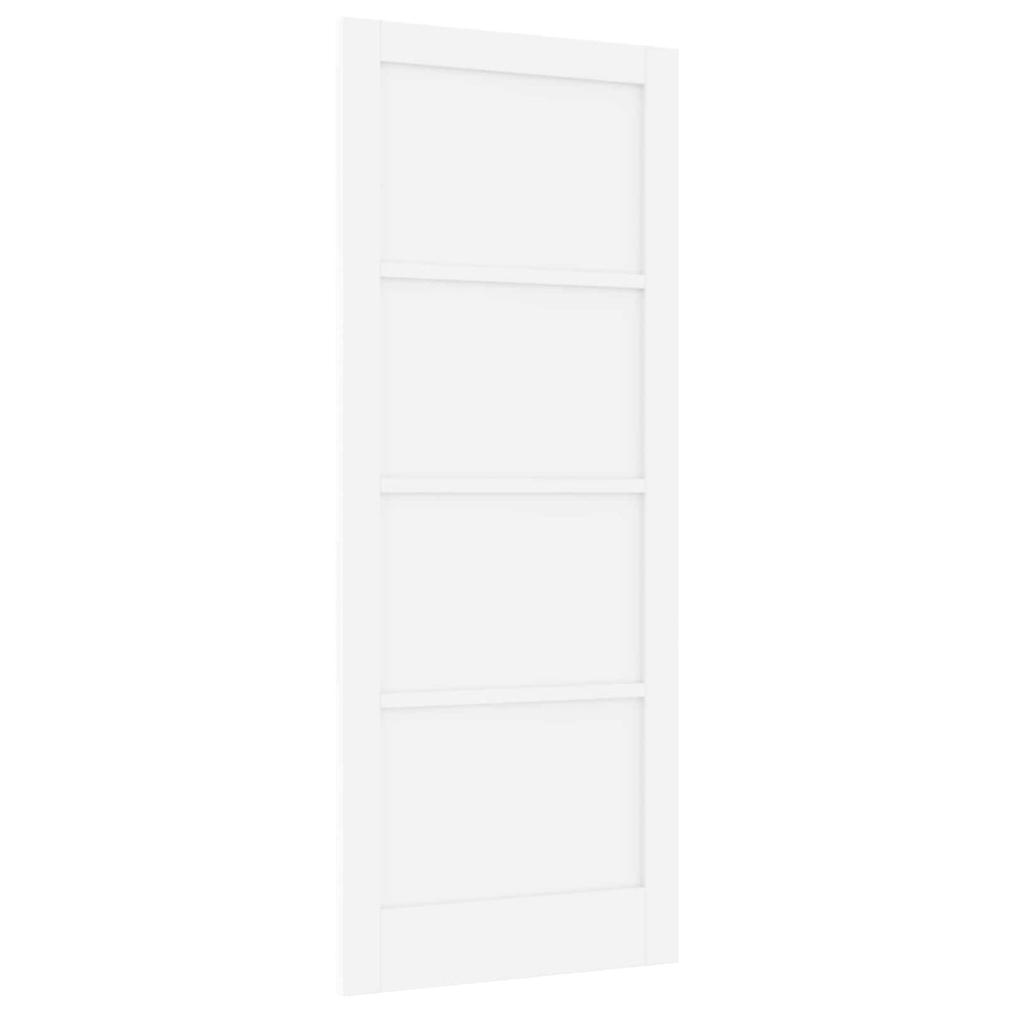 Interior Door 86 x 211 cm Plywood White
