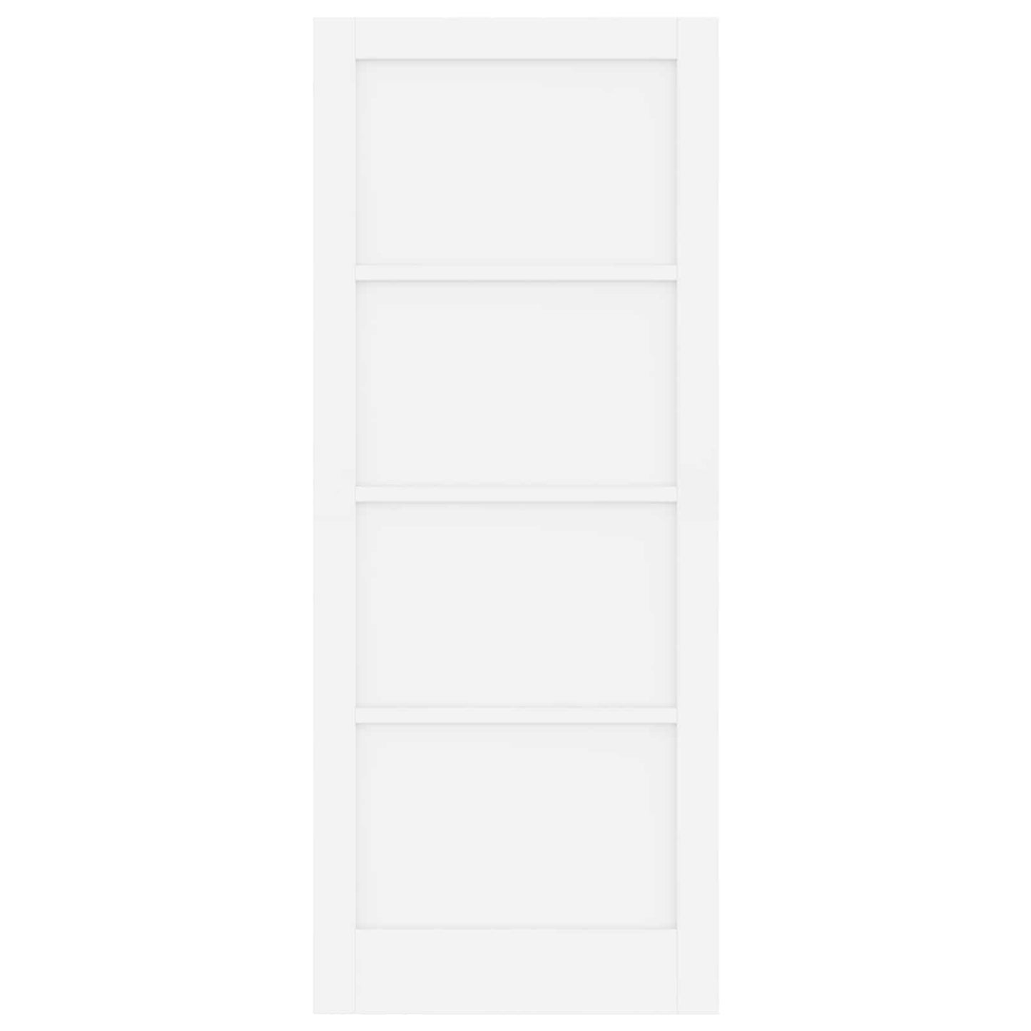 Interior Door White 86 x 211 cm Plywood