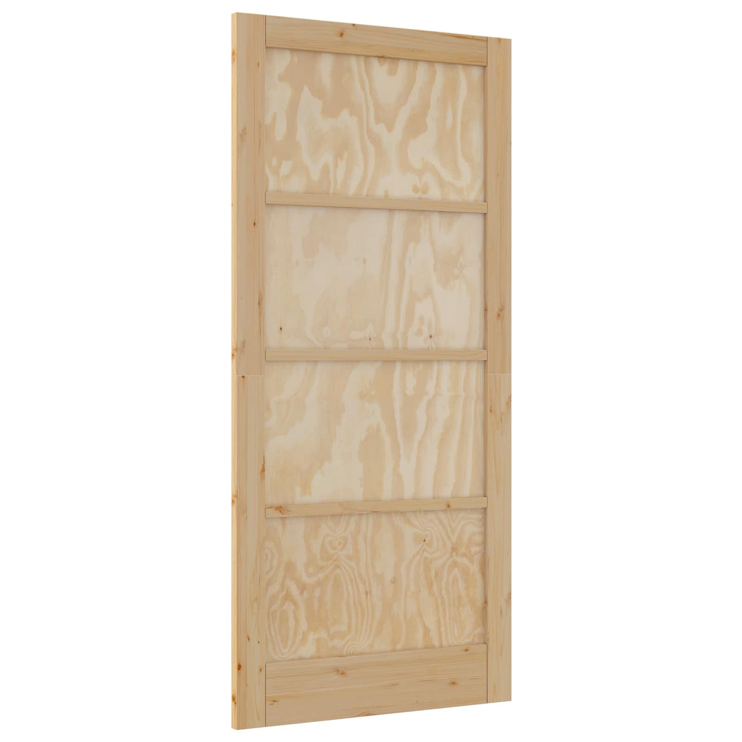 Interior Door 93 x 202 cm Plywood Natural
