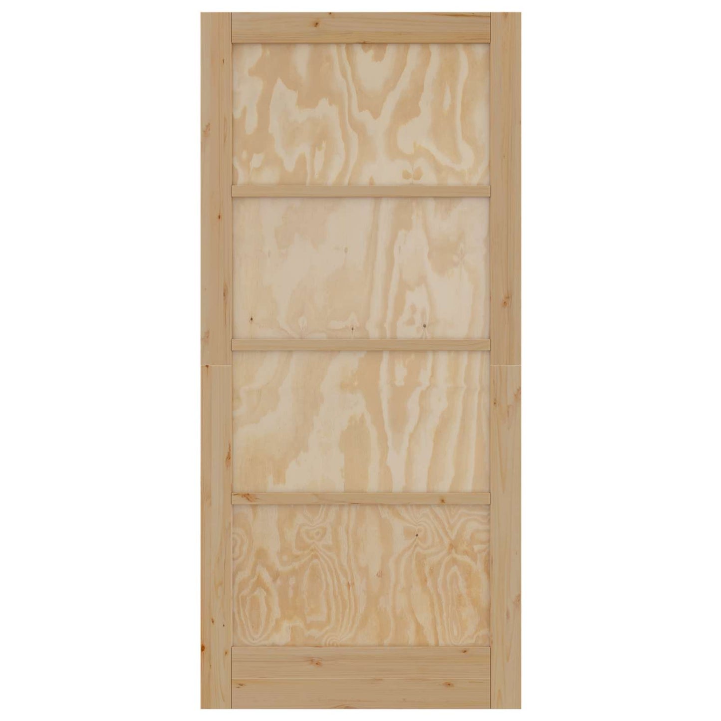 Interior Door Natural 93 x 202 cm Plywood