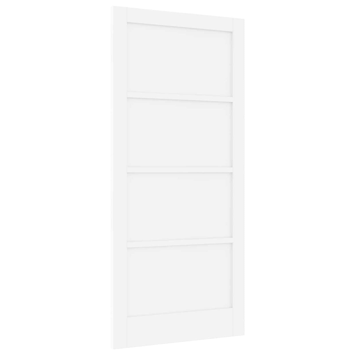 Interior Door 93 x 202 cm Plywood White