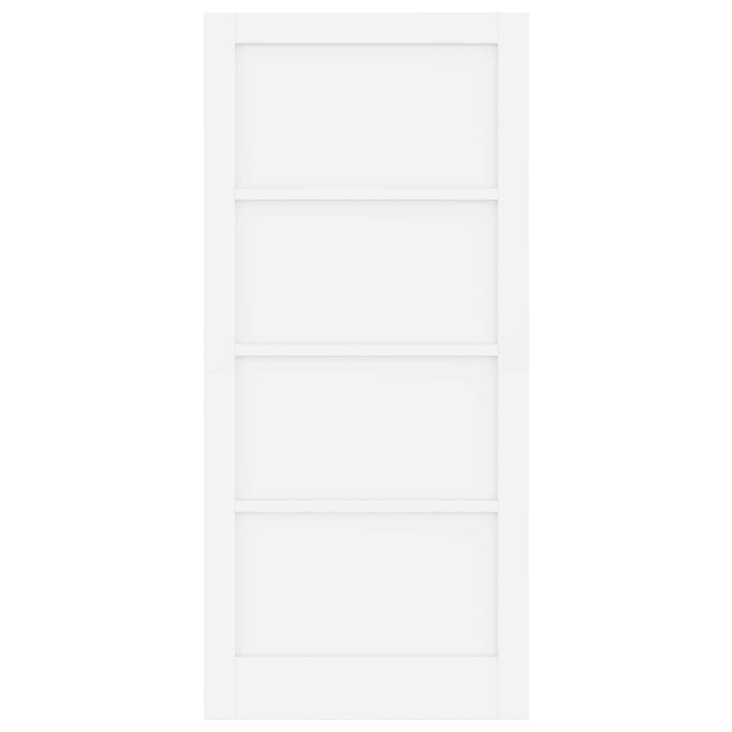 Interior Door 93 x 202 cm Plywood White