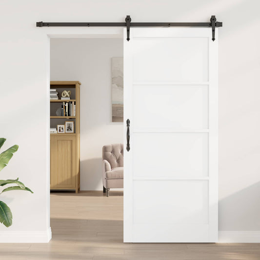 Interior Door White 93 x 211 cm Plywood