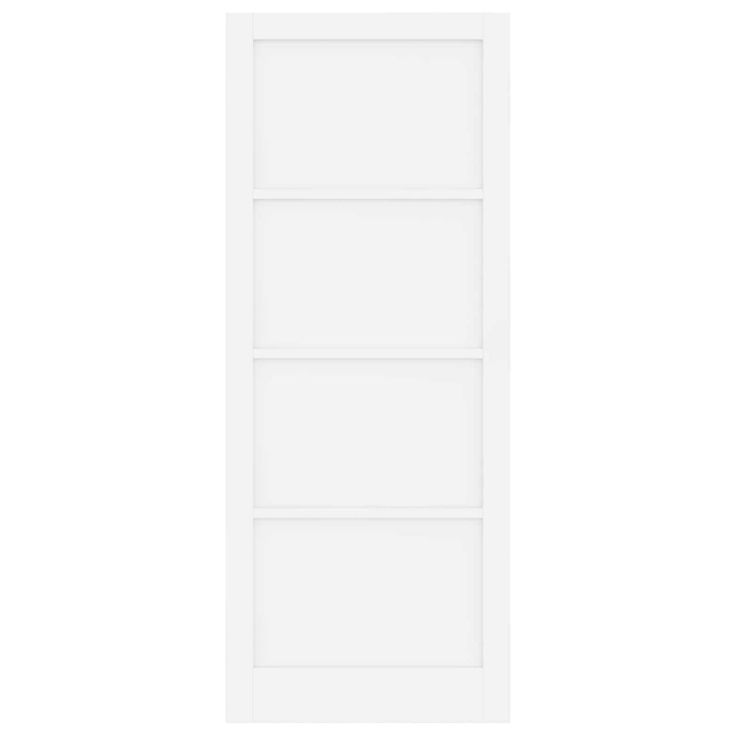 Interior Door 93 x 232 cm Plywood White