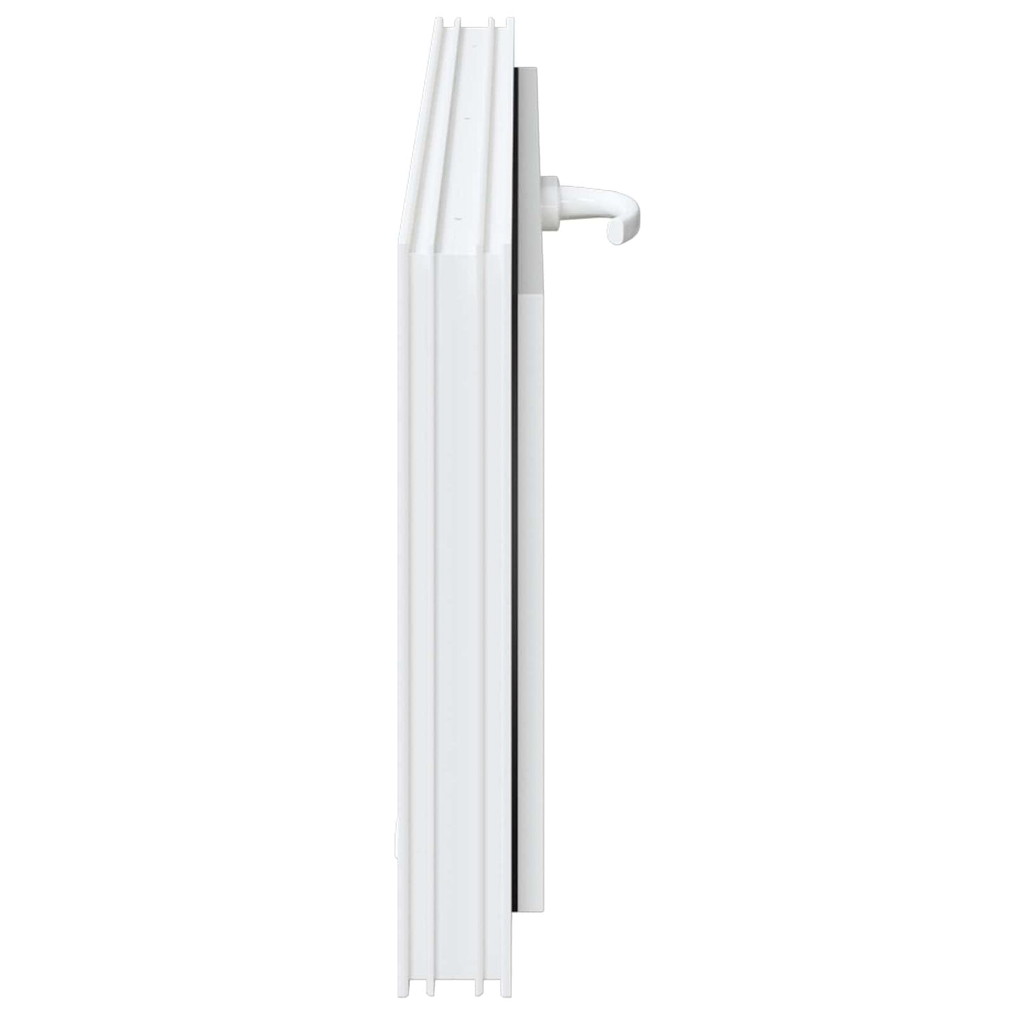 Basement Window RISOR 100 x 40 cm PVC and Glass White