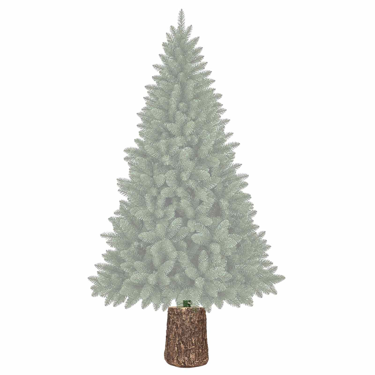 Christmas Tree Stand Trunk Shape Ø 23 x 34 cm Magnesium Oxide
