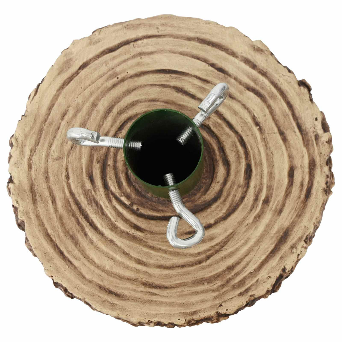 Christmas Tree Stand Trunk Shape Ø 23 x 34 cm Magnesium Oxide