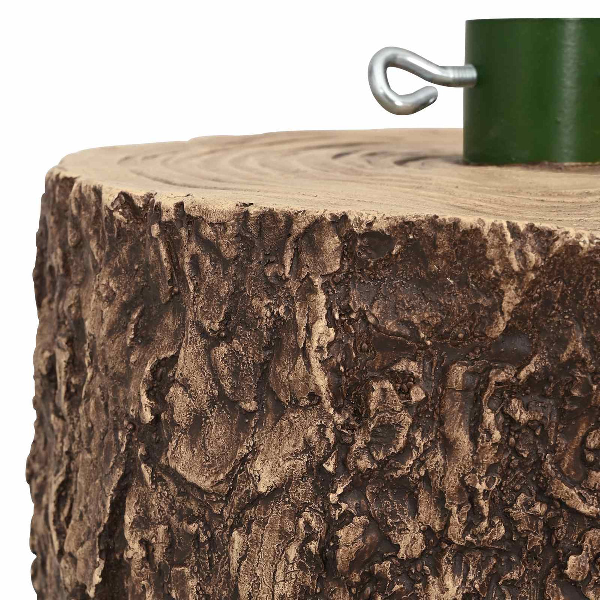 Christmas Tree Stand Trunk Shape Ø 31 x 37 cm Magnesium Oxide