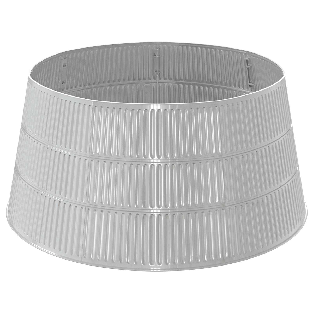 Christmas Tree Skirt Cone-shaped Silver Ø 56 x 25.5 cm Plastic