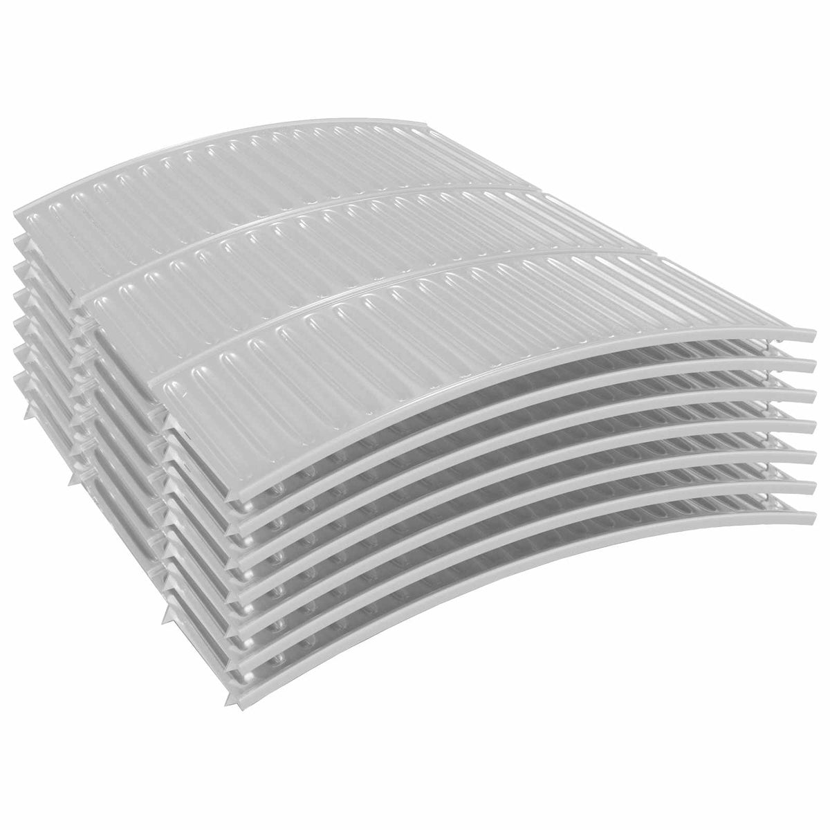Christmas Tree Skirt Cone-shaped Silver Ø 56 x 25.5 cm Plastic