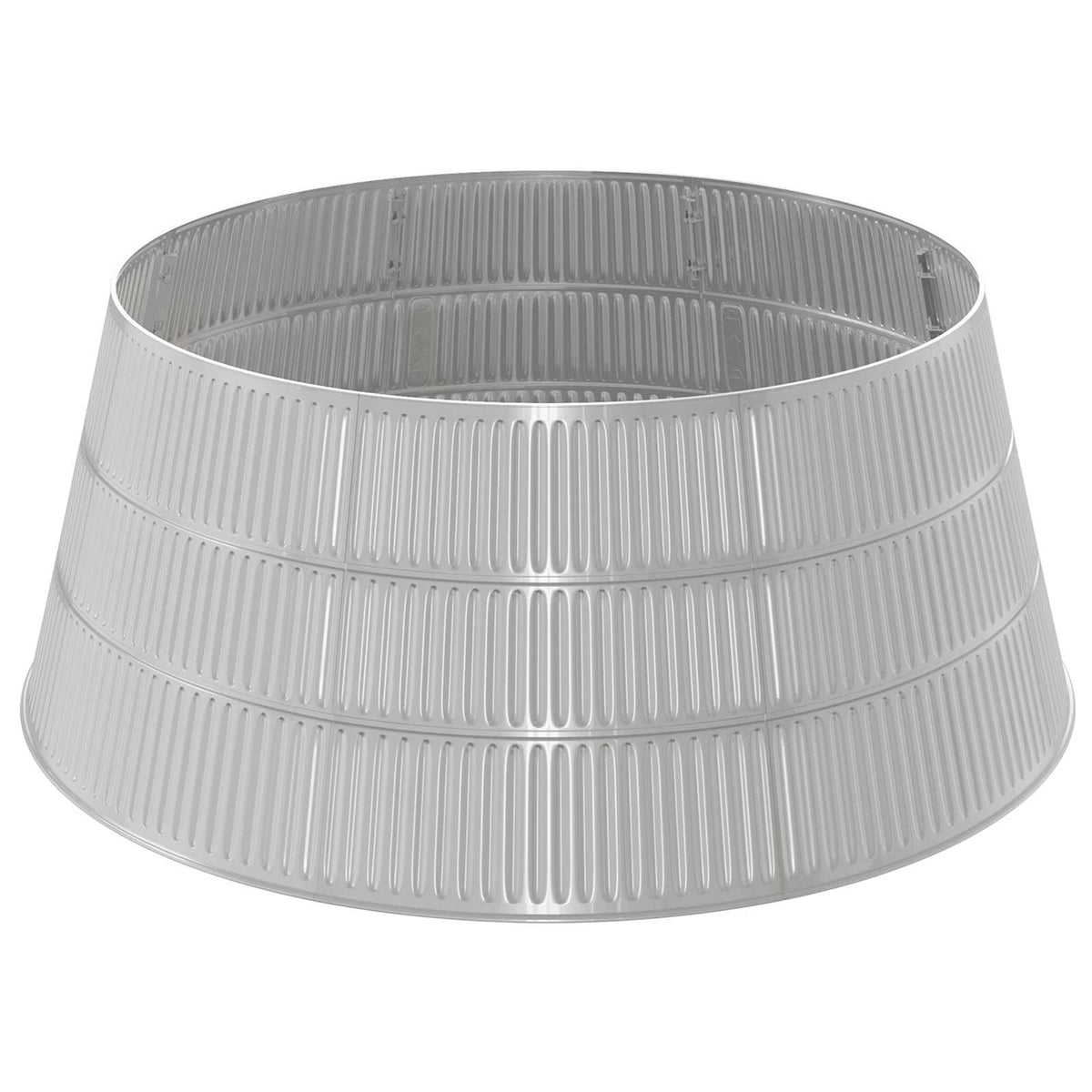 Christmas Tree Skirt Cone-shaped Silver Dia. 65 x 25.5 cm