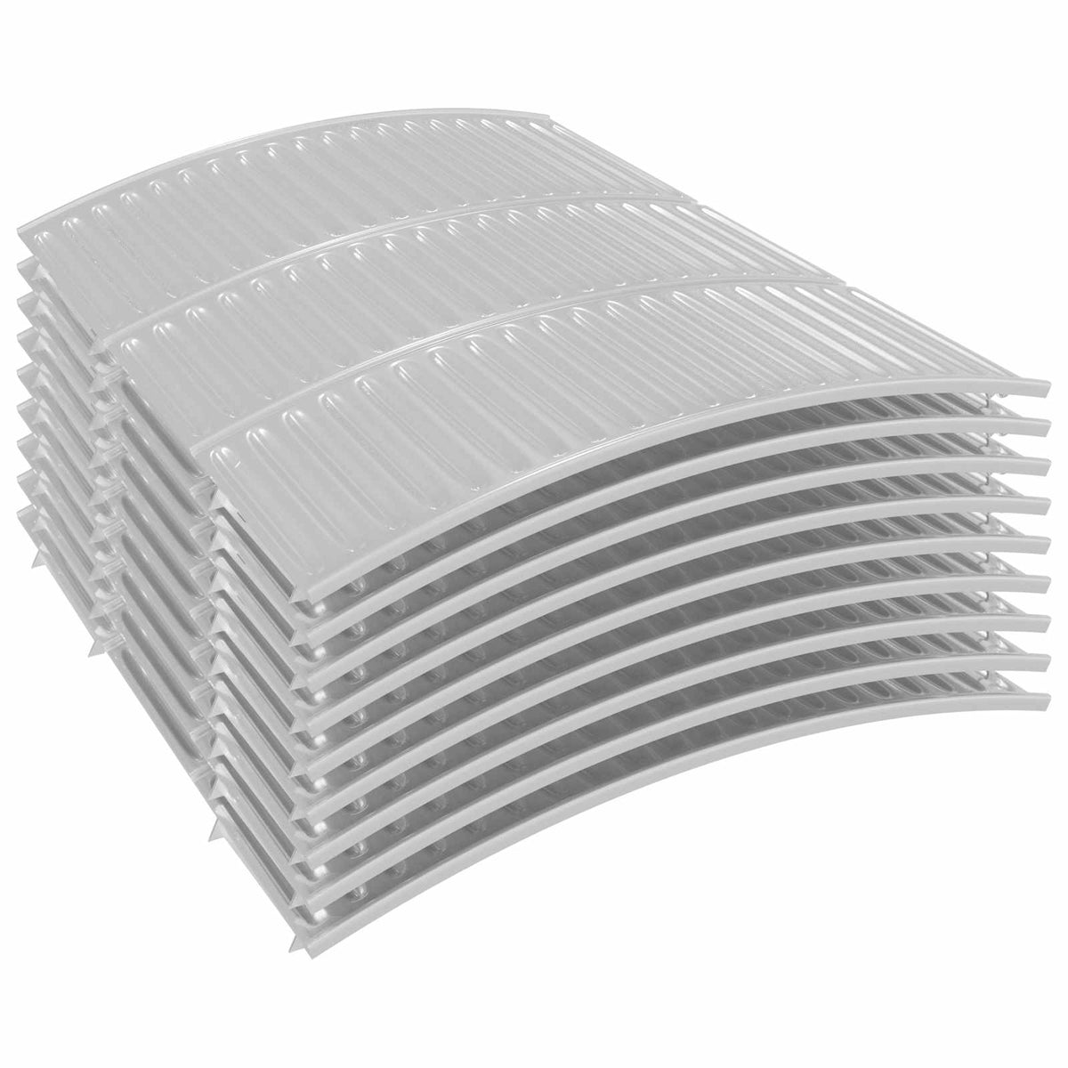 Christmas Tree Skirt Cone-shaped Silver Ø 73 x 25.5 cm Plastic