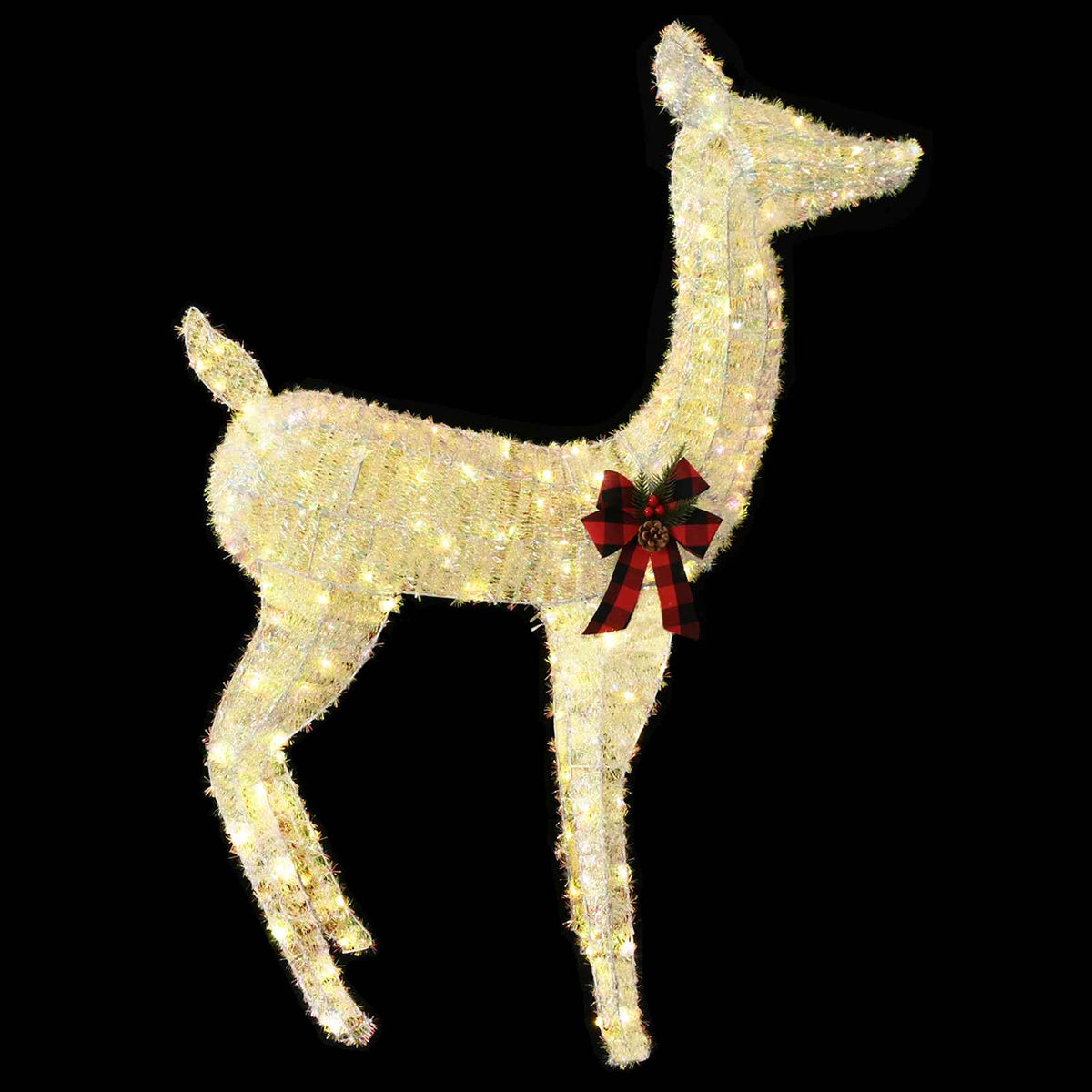 3D Christmas Reindeer LOVIISA 200 LEDs Warm White