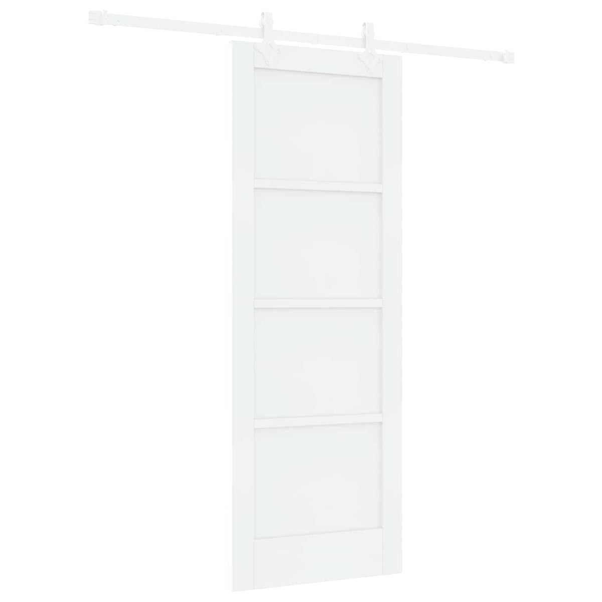 Sliding Door 73.5 x 198.5 cm Engineered Wood White