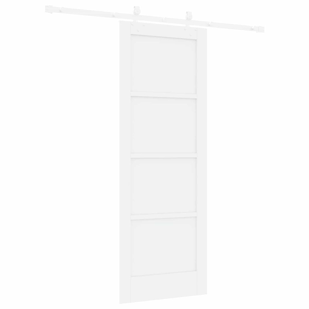 Sliding Door 73.5 x 198.5 cm Engineered Wood White