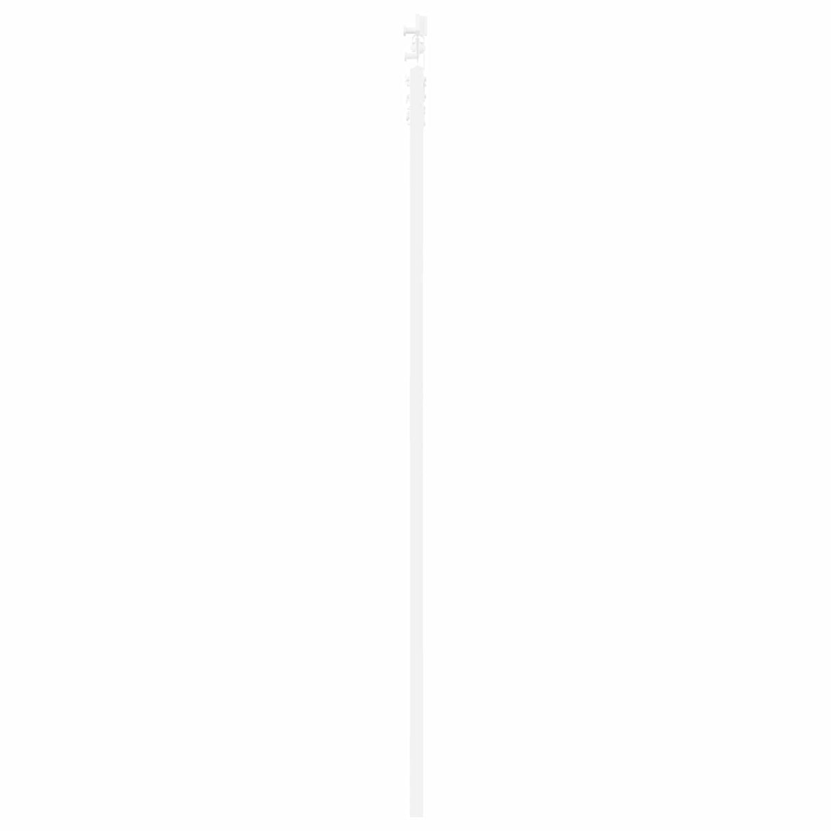 Sliding Door 86 x 211 cm Engineered Wood White
