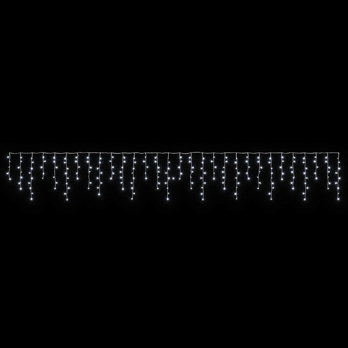 Curtain Lights 210 LEDs Cold White 500 x 72 cm