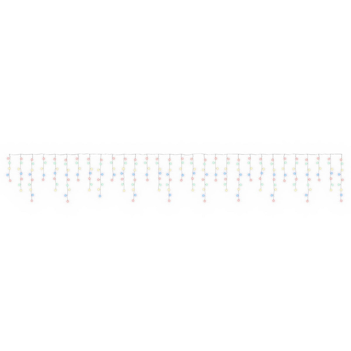 Curtain Lights 210 LEDs Multicolour 500 x 72 cm