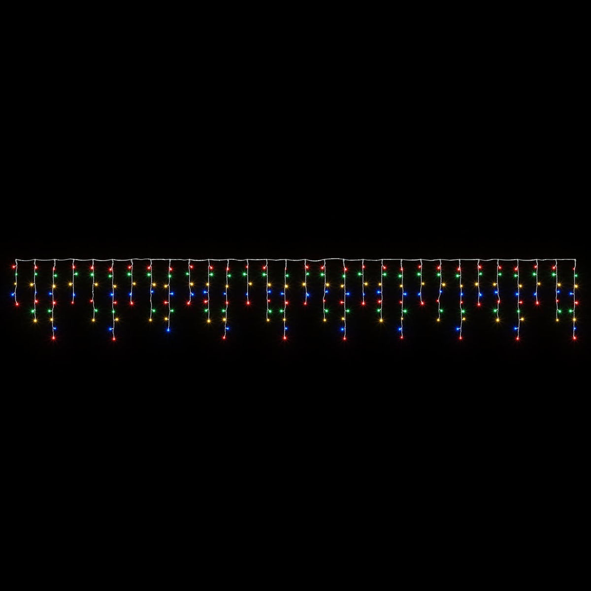 Curtain Lights 210 LEDs Multicolour 500 x 72 cm