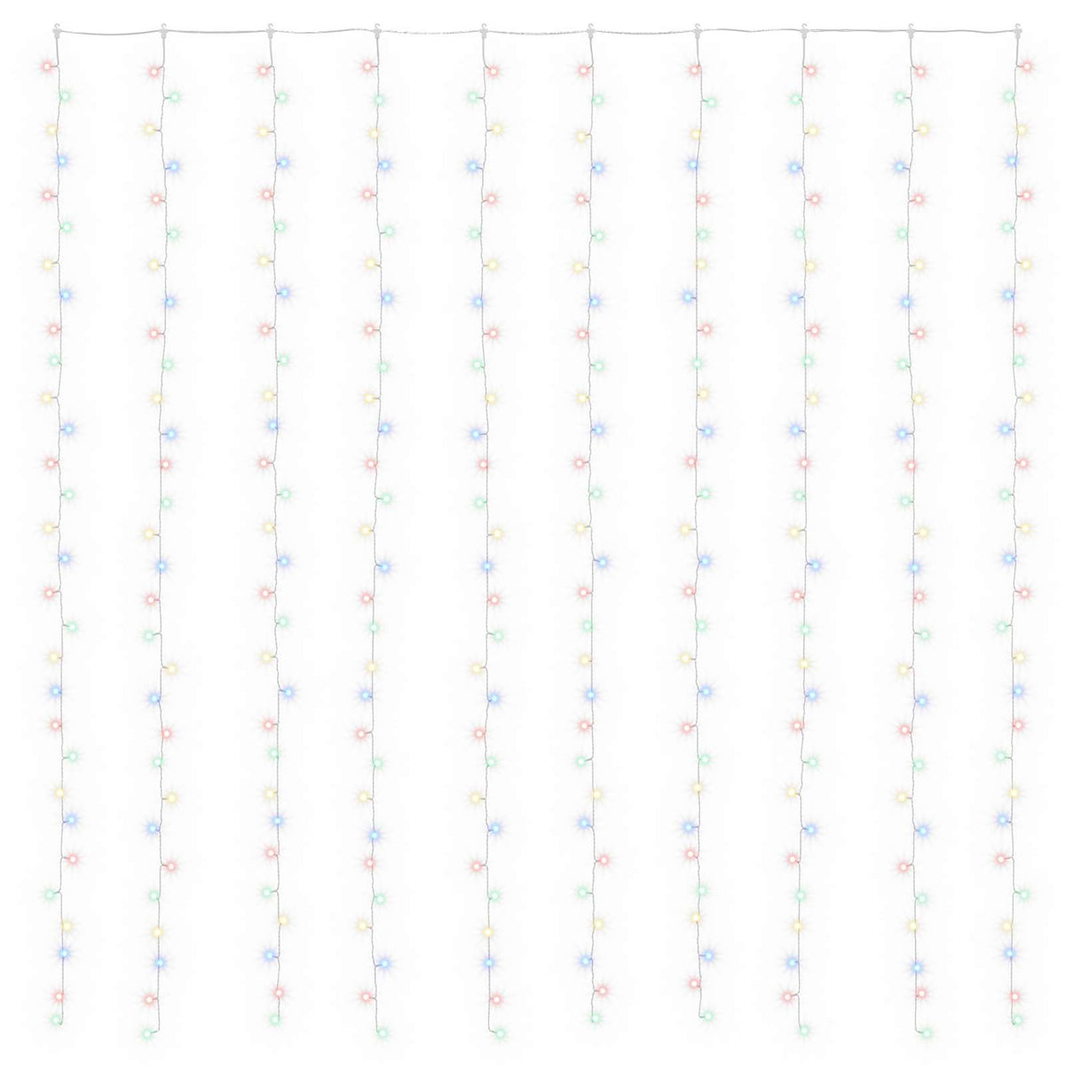 Curtain Lights 300 LEDs Multicolour 300 x 300 cm