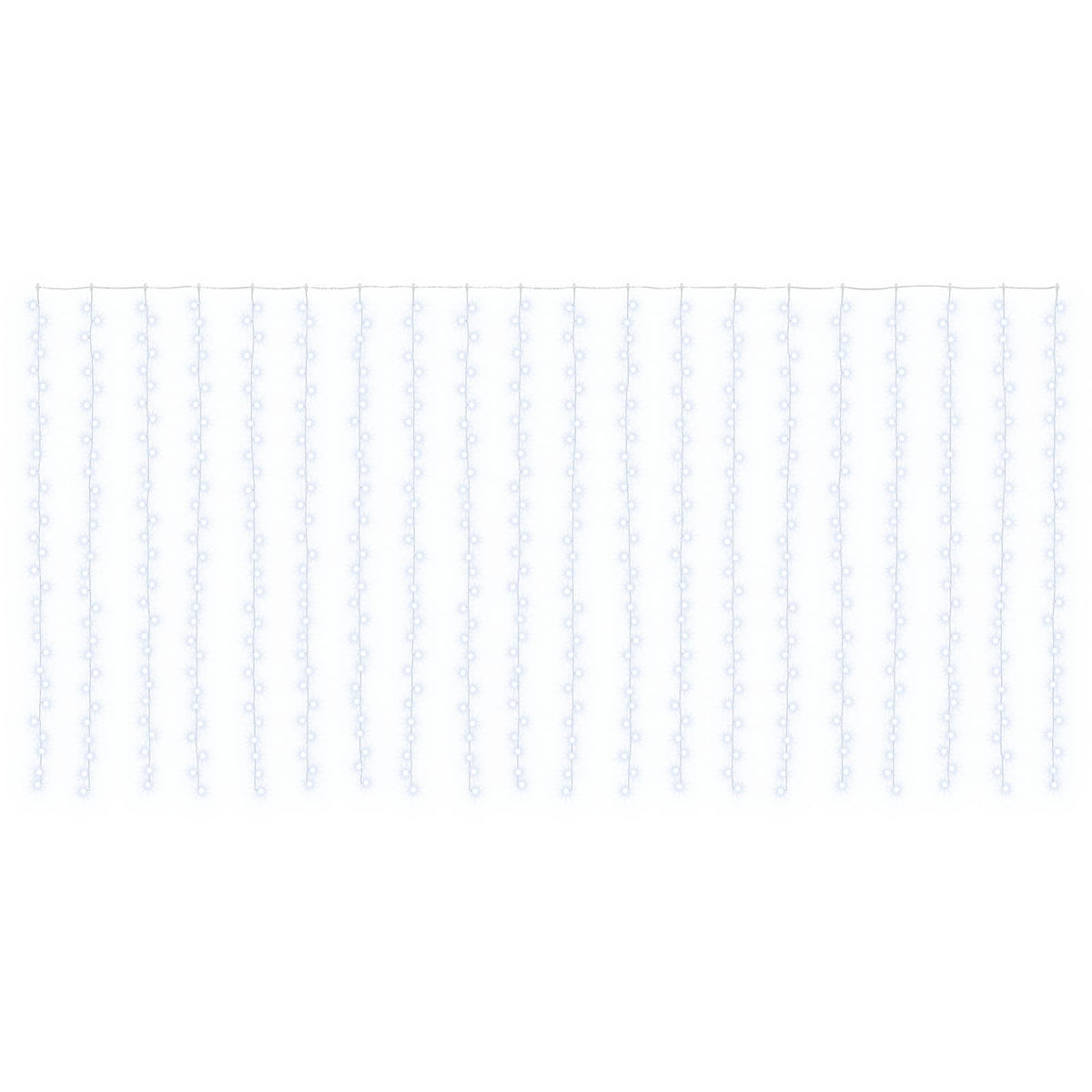Curtain Lights 600 LEDs Cold White 600 x 300 cm