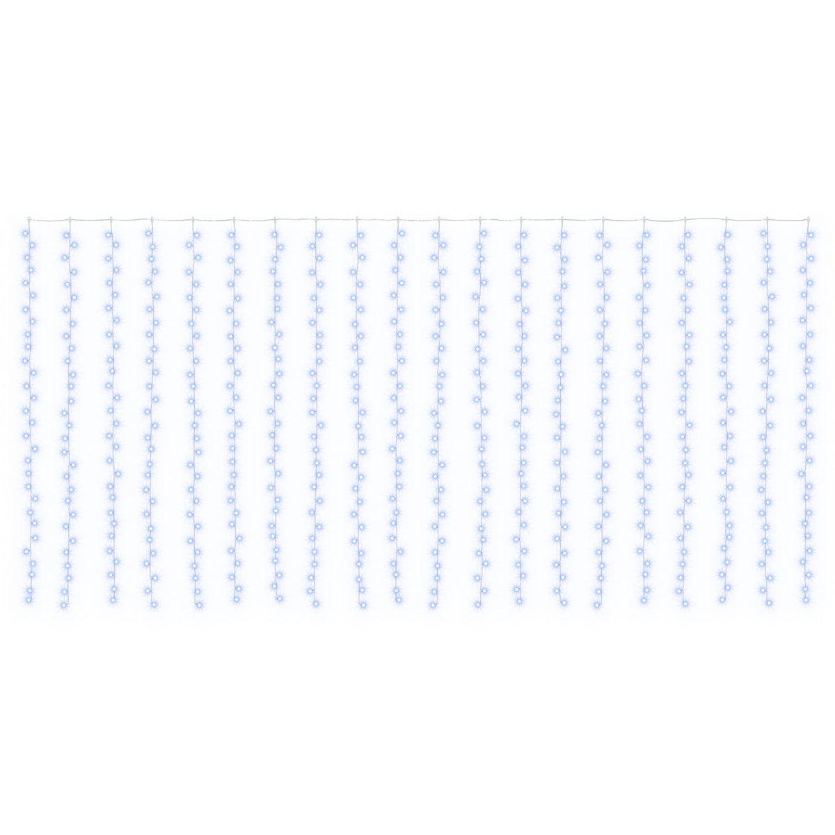 Curtain Lights 600 LEDs Blue 600 x 300 cm