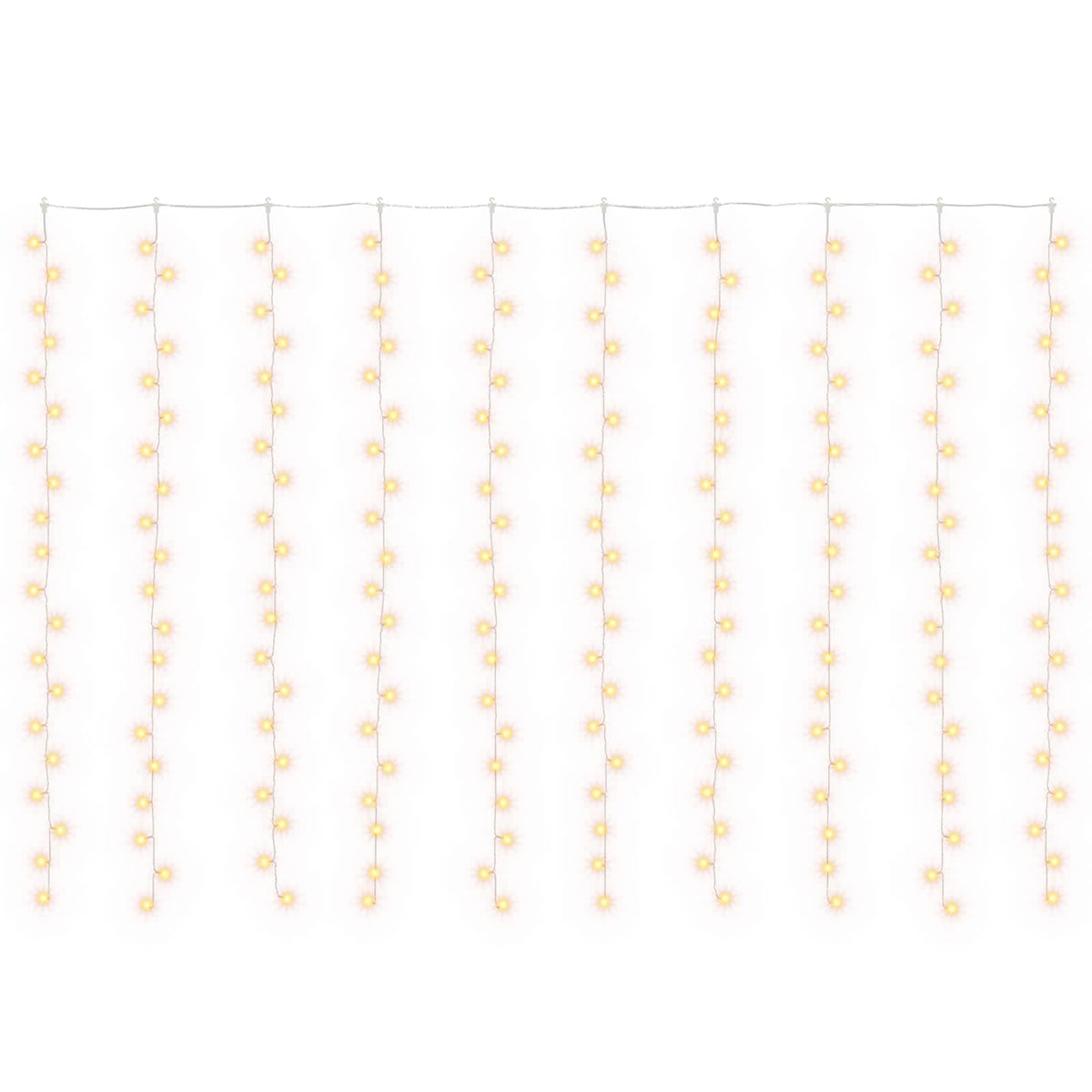 Curtain Lights 200 LEDs Warm White 300 x 200 cm