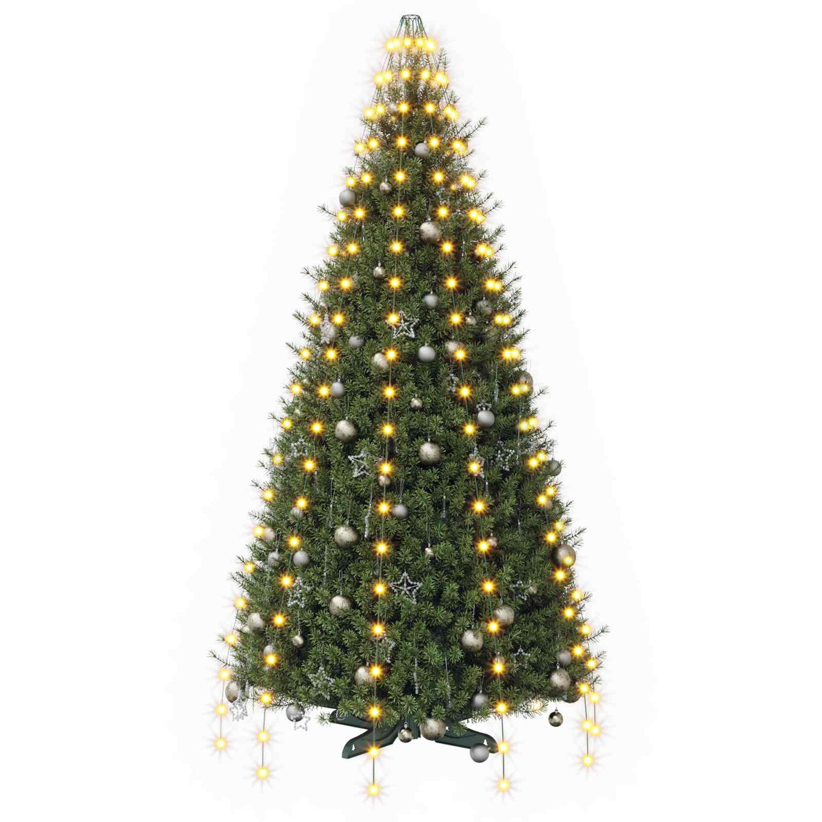 Christmas Tree Lights 210 LEDs Warm White 210 cm