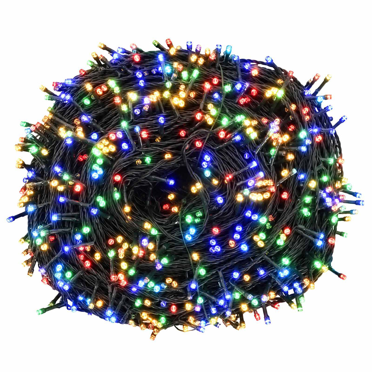 Dual Colour Mode Christmas Lights 300 LEDs Multicolour 30 m