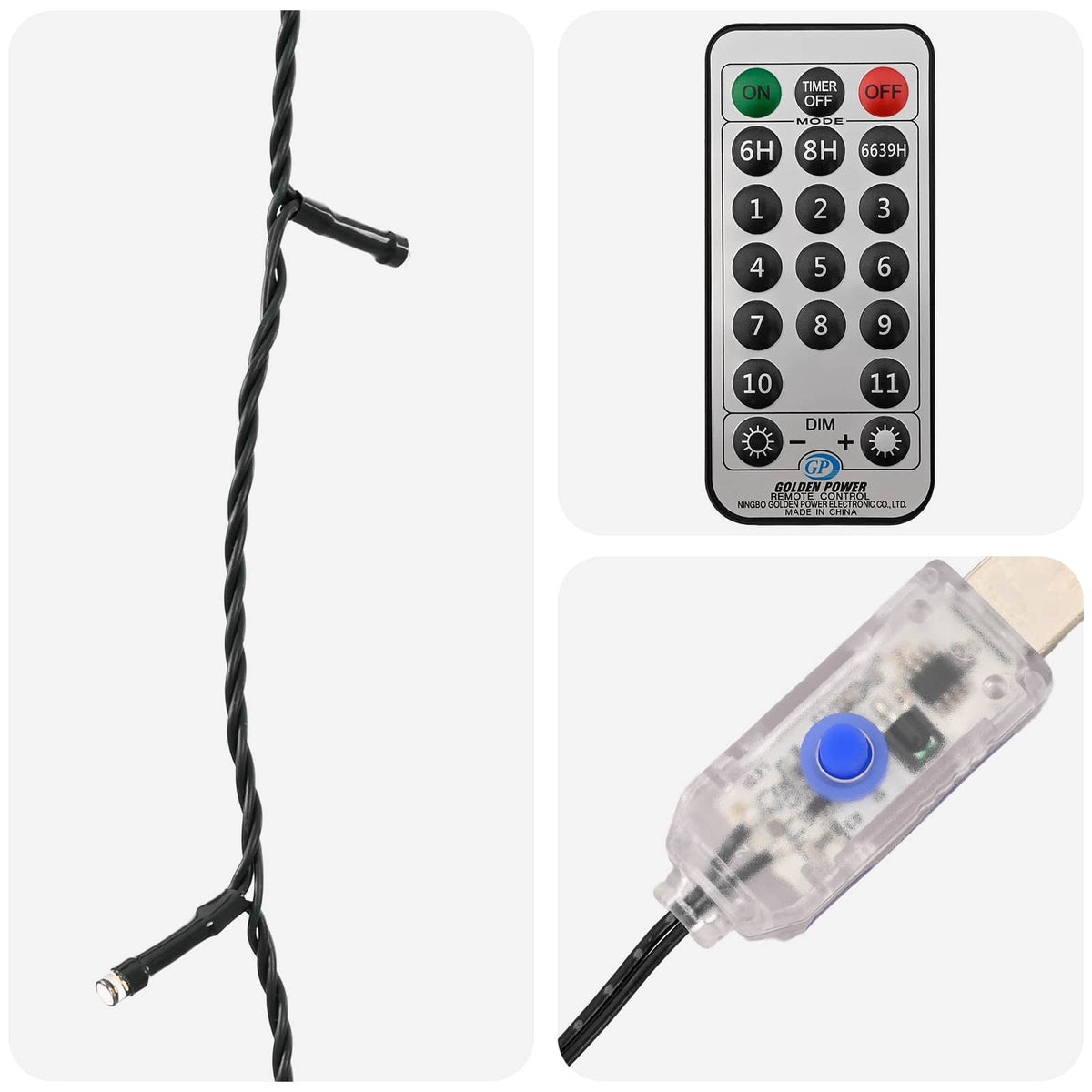 Dual Colour Mode Christmas Lights 400 LEDs Multicolour 40 m