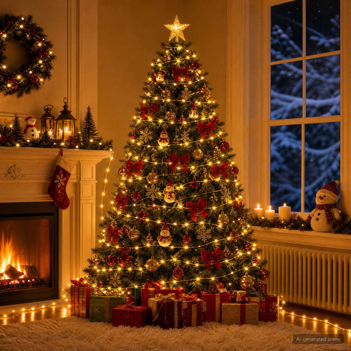 Rope Lights 300 LEDs Warm White 30 m