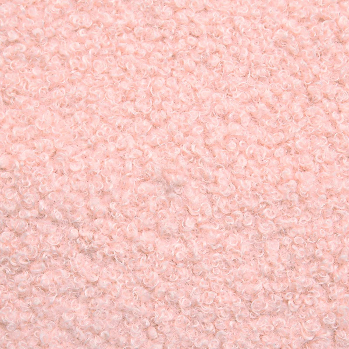 2 Seater Sofa with Solid Wood Legs Pink Bouclé